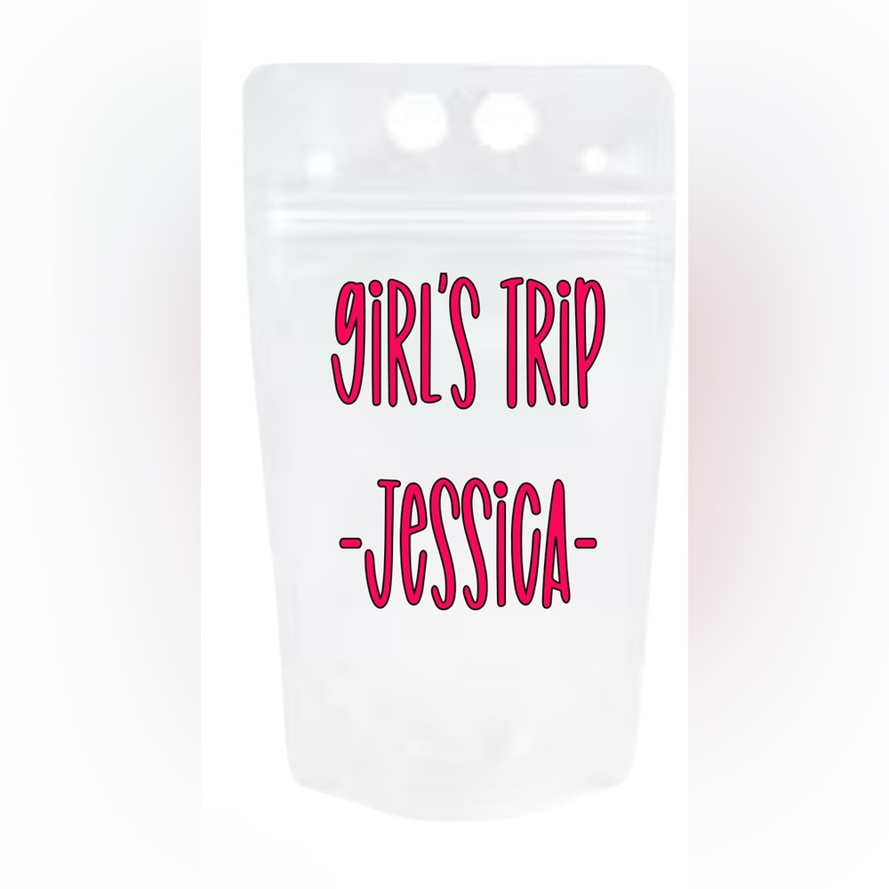Customizable Drink Pouches (5 pack)